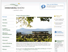 Tablet Screenshot of ehrenberg-rhoen.de
